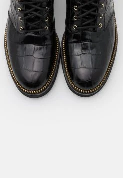 MICHAEL Michael Kors Damen HASKELL BOOTIE - Plateaustiefelette - Black -MICHAEL Michael Kors e98eb27b6f9941b3975f27288e20b26e