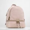 MICHAEL Michael Kors Damen RHEA ZIP BACKPACK SMALL - Tagesrucksack - Soft Pink -MICHAEL Michael Kors ef317d072c8641ddb5a43051c2fc0bfe