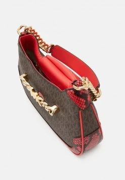 MICHAEL Michael Kors Damen HALLY - Handtasche - Sangria 9 MICHAEL Michael Kors Damen HALLY - Handtasche - Sangria -MICHAEL Michael Kors efdddbb2c7344ff68b471a5701499f54