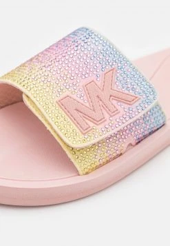 MICHAEL Michael Kors Damen SLIDE - Pantolette Flach - Smokey Rose/multi-coloured -MICHAEL Michael Kors f22ce7dfc2db41049b58ed14d5c91a67
