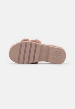 MICHAEL Michael Kors Damen ALFIE SLIDE - Pantolette Flach - Fawn -MICHAEL Michael Kors f26e218fbfca4dcf8c8d53a68d496d91