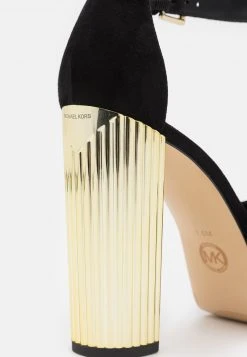 MICHAEL Michael Kors Damen PORTER ANKLE STRAP - High Heel Sandalette - Black 15 MICHAEL Michael Kors Damen PORTER ANKLE STRAP - High Heel Sandalette - Black -MICHAEL Michael Kors f2a9288e4a4b478e89ef9a6975a61dcf