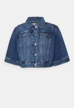 MICHAEL Michael Kors Damen Jeansjacke - Indigo -MICHAEL Michael Kors f2e0f50e8de04e9e9ade7700c23edcda