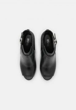 MICHAEL Michael Kors Damen LAWSON OPEN TOE - High Heel Stiefelette - Black -MICHAEL Michael Kors f3dbe85e52b449cb94b479bc140d0055