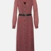 MICHAEL Michael Kors Damen SPRING BUD MIDI DRESS - Freizeitkleid - Sangria