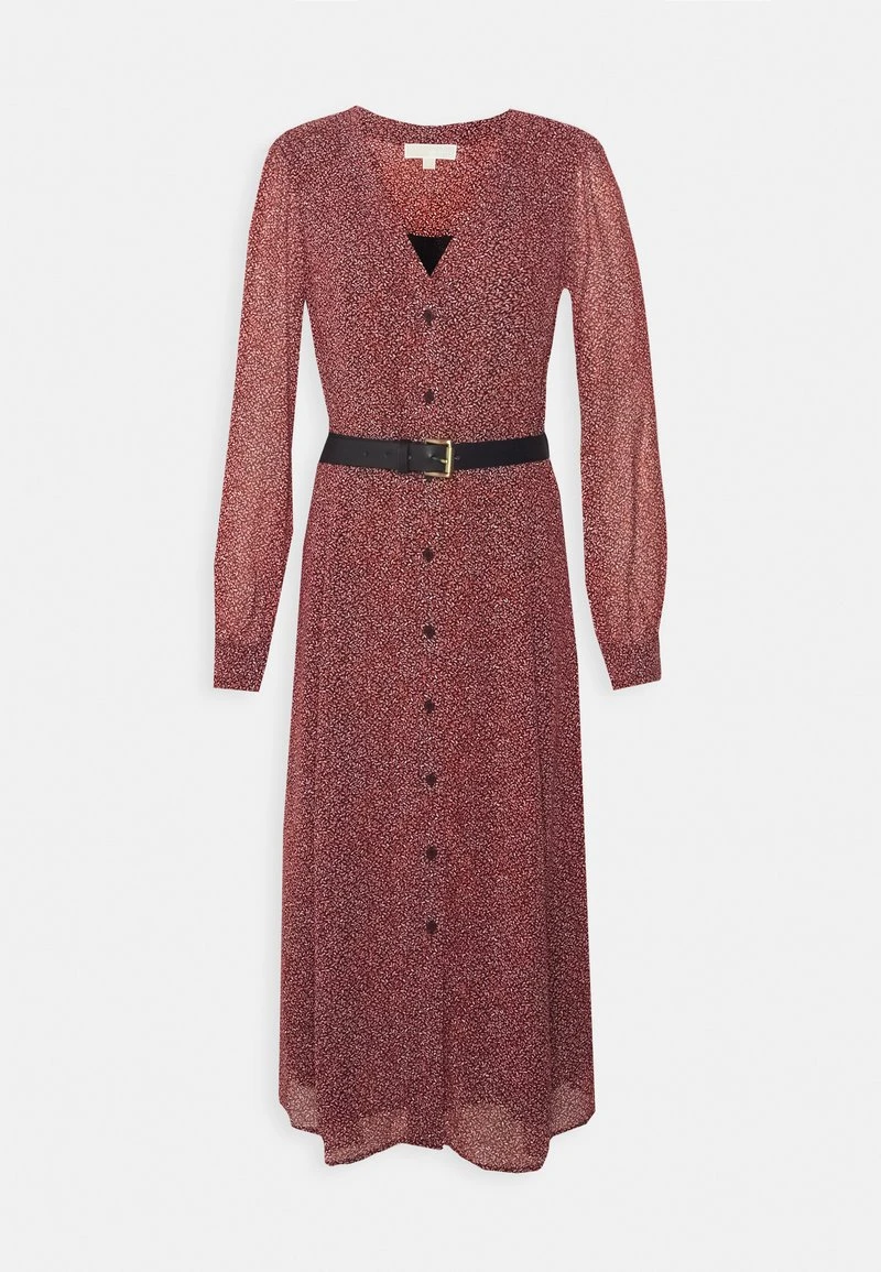 MICHAEL Michael Kors Damen SPRING BUD MIDI DRESS - Freizeitkleid - Sangria 3 MICHAEL Michael Kors Damen SPRING BUD MIDI DRESS - Freizeitkleid - Sangria