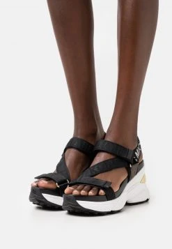 MICHAEL Michael Kors Damen MADDOX - Plateausandalette - Black