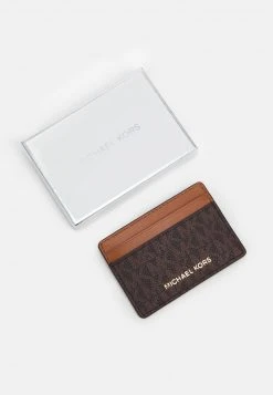 MICHAEL Michael Kors Damen JET SET CARD HOLDER - Geldbörse - Brown 10 MICHAEL Michael Kors Damen JET SET CARD HOLDER - Geldbörse - Brown -MICHAEL Michael Kors fb9847c33d994d558a572fa671aec478