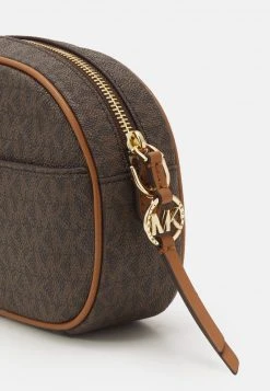 MICHAEL Michael Kors Damen JET SET CHARM OVAL XBODY - Umhängetasche - Brown/acorn -MICHAEL Michael Kors fbb8176f7b524fcd9bc9d831bc3333c1