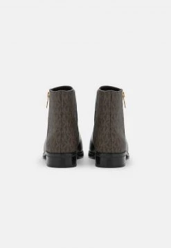 MICHAEL Michael Kors Damen LAINEY FLAT BOOTIE - Stiefelette - Black/brown -MICHAEL Michael Kors fd78b45482fa4be1a0434de8f9ccf65b