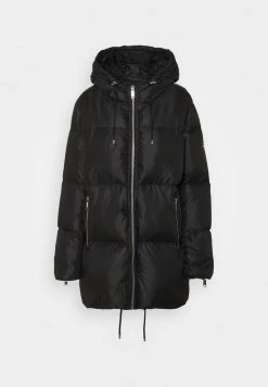 MICHAEL Michael Kors Damen LOGO TAPE ECO PUFFER - Daunenjacke - Black -MICHAEL Michael Kors fe7729a1c8d9462580ac73ec4785e1e4